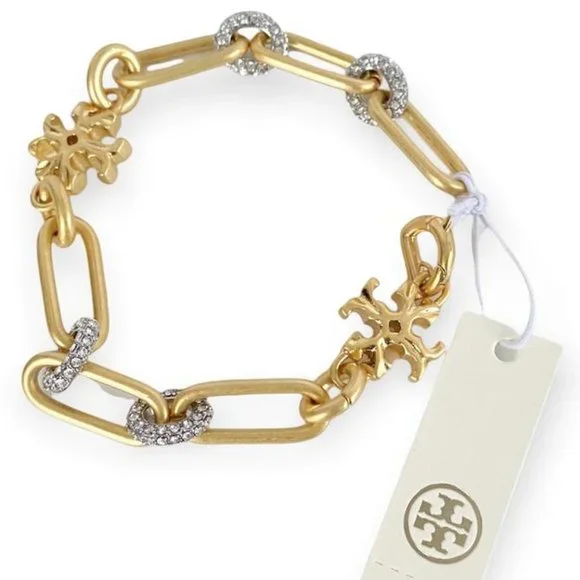 Tory Burch | Jewelry | Nwt Tory Burch Roxanne Pave Chain